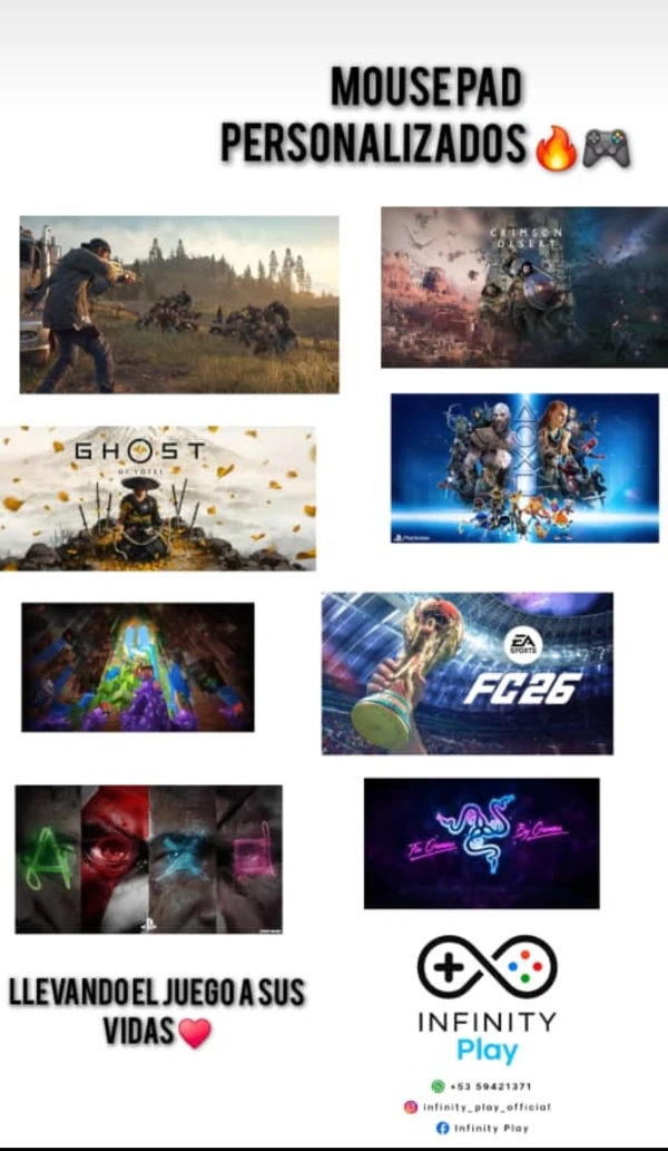 MOUSE PAD's foto | Infinity Play |  BizneCubano