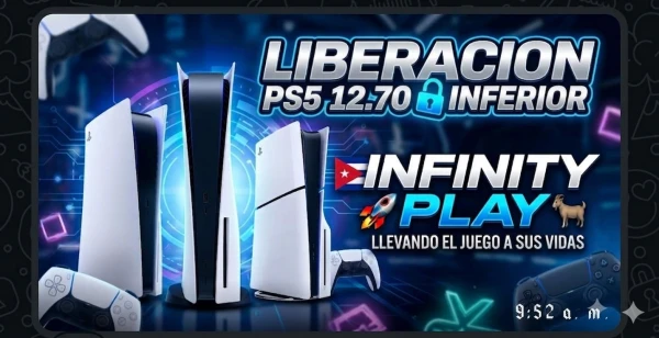 Pirateria Ps5 12.70 o inferior's foto | Infinity Play |  BizneCubano