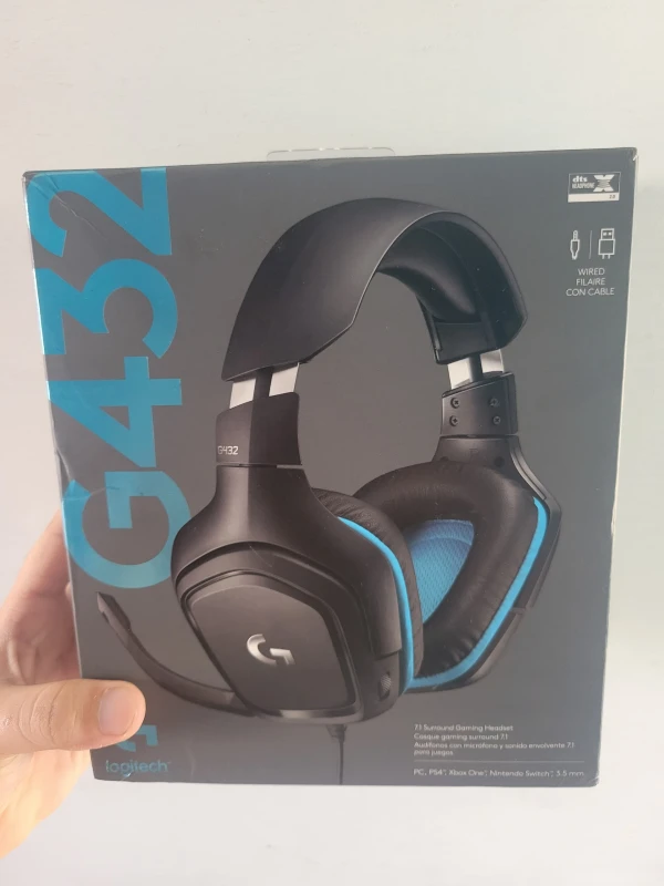 CASCOS GAMER LOGITECH G432's foto | Infinity Play |  BizneCubano