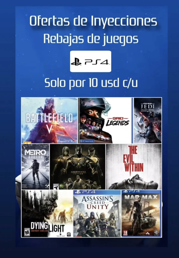 INYECCIONES EN OFERTA PS4's foto | Infinity Play |  BizneCubano