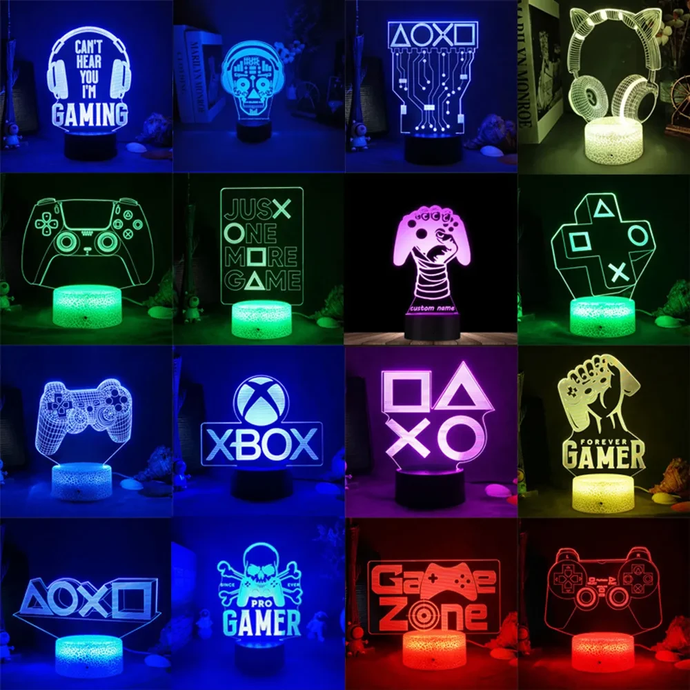 Lampara gaming acrilica rgb's foto | Infinity Play |  BizneCubano