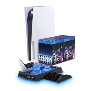 Bases de Carga y Enfriamiento  Ps5 Fat miniatura 1